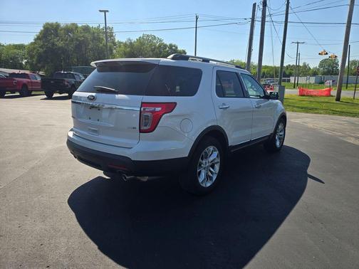White Platinum Tri-Coat Metallic 2014 Ford Explorer Limited