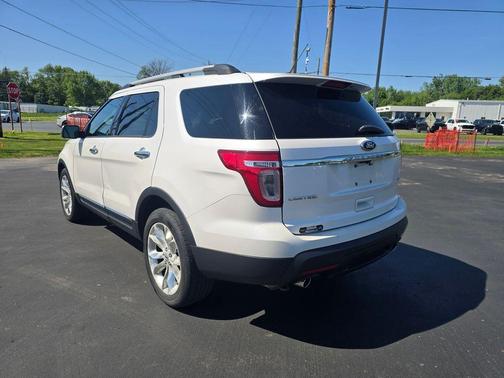 White Platinum Tri-Coat Metallic 2014 Ford Explorer Limited