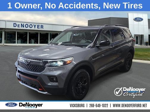 Carbonized Gray Metallic 2023 Ford Explorer Timberline