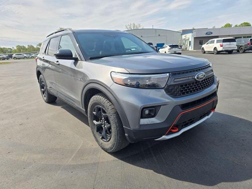 Carbonized Gray Metallic 2023 Ford Explorer Timberline