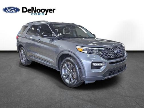 Carbonized Gray Metallic 2023 Ford Explorer XLT