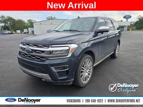 Stone Blue Metallic 2022 Ford Expedition Platinum