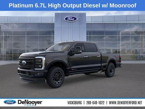 Agate Black Metallic 2026 Ford F-250 Platinum