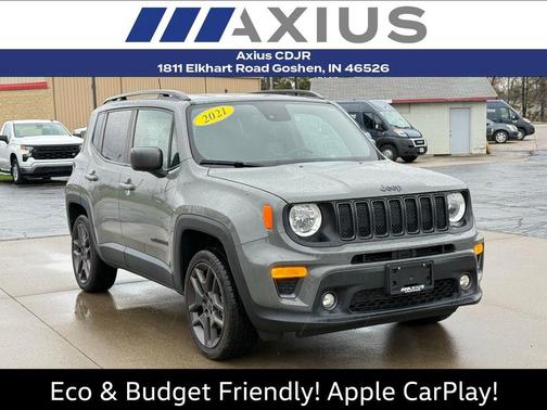 Sting Gray Clearcoat 2021 Jeep Renegade Latitude