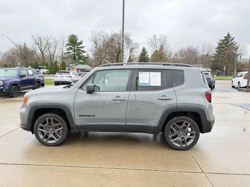 Sting Gray Clearcoat 2021 Jeep Renegade Latitude