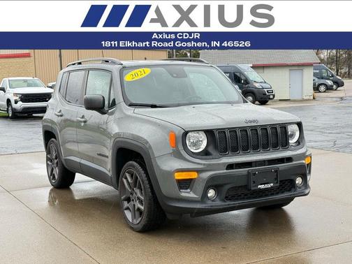 Sting Gray Clearcoat 2021 Jeep Renegade Latitude