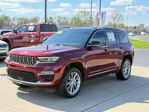 Velvet Red Pearlcoat 2024 Jeep Grand Cherokee Summit