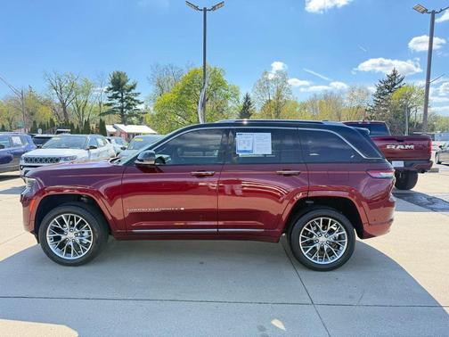 Velvet Red Pearlcoat 2024 Jeep Grand Cherokee Summit