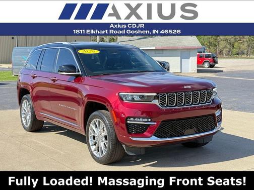 Velvet Red Pearlcoat 2024 Jeep Grand Cherokee Summit