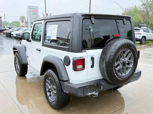 Bright White Clearcoat 2024 Jeep Wrangler Sport