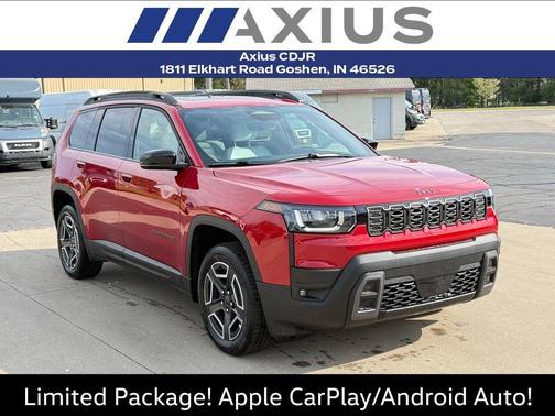 Red 2026 Jeep Cherokee LAREDO/LIMITED