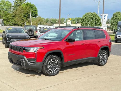 Red 2026 Jeep Cherokee LAREDO/LIMITED