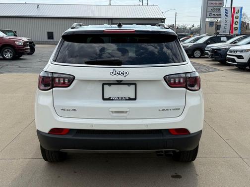 White Clearcoat 2021 Jeep Compass Limited