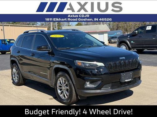 Diamond Black 2021 Jeep Cherokee Latitude Lux