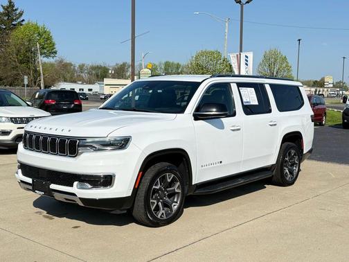 Bright White Clearcoat 2024 Jeep Wagoneer L Series III