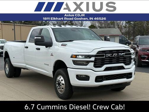 Bright White Clearcoat 2026 RAM 3500 Big Horn