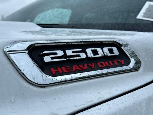 Bright White Clearcoat 2025 RAM 2500 Big Horn