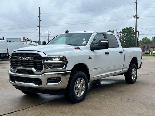 Bright White Clearcoat 2025 RAM 2500 Big Horn