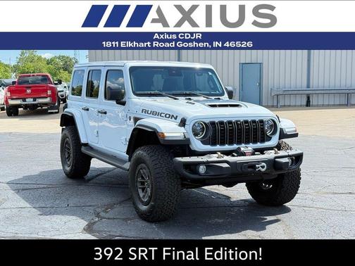 Bright White Clearcoat 2025 Jeep Wrangler Rubicon 392