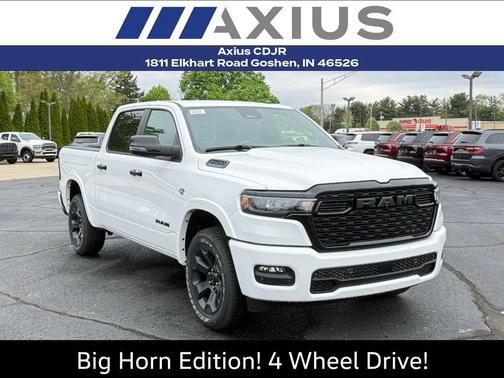 Bright White Clearcoat 2026 RAM 1500 Big Horn/Lone Star