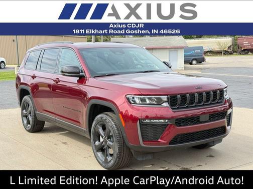 Velvet Red Pearlcoat 2026 Jeep Grand Cherokee L Limited