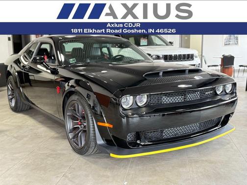 Pitch Black Clearcoat 2018 Dodge Challenger SRT Demon