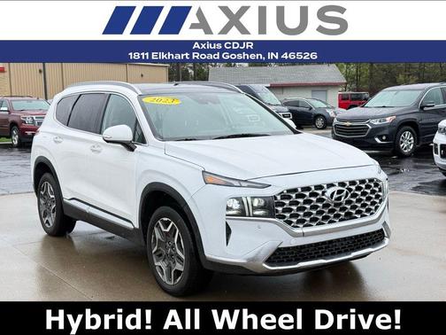 Serenity White Pearl 2023 Hyundai Santa Fe Plug-In Hybrid Limited