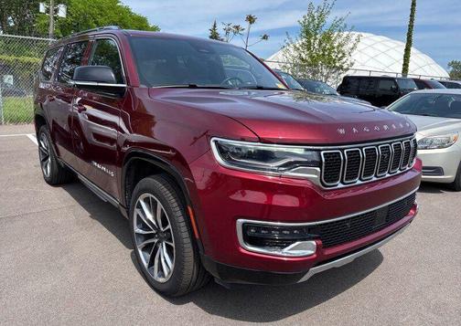 Velvet Red Pearlcoat 2024 Jeep Wagoneer Series III