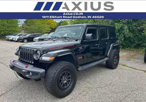 Black Clearcoat 2023 Jeep Wrangler Rubicon