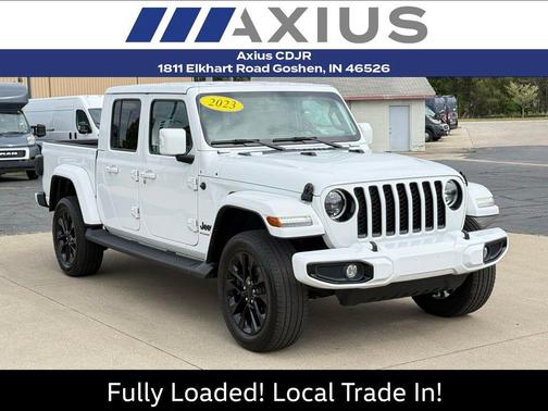 Bright White Clearcoat 2023 Jeep Gladiator Overland