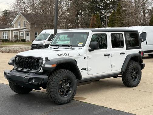 Bright White Clearcoat 2026 Jeep Wrangler Sport