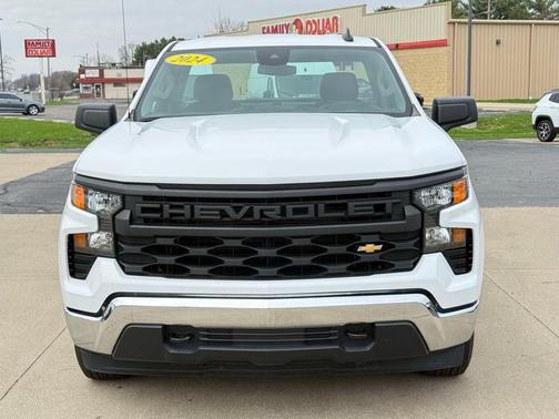 Summit White 2024 Chevrolet Silverado 1500 WT