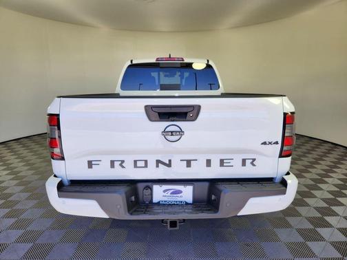 White 2026 Nissan Frontier SV