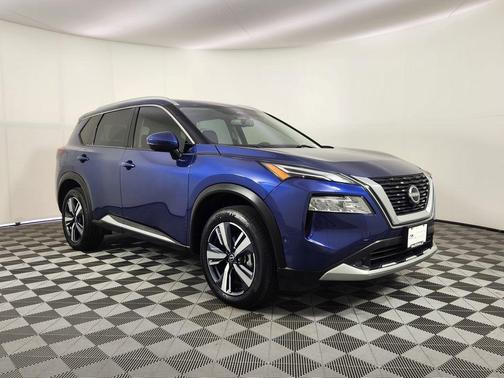 Caspian Blue Metallic 2023 Nissan Rogue Platinum