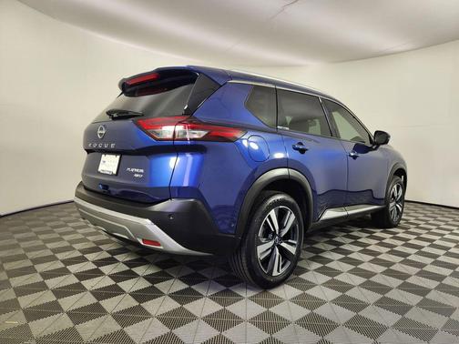 Caspian Blue Metallic 2023 Nissan Rogue Platinum