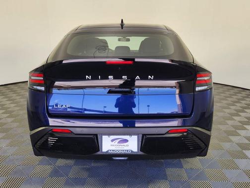 Blue 2026 Nissan Leaf SV+