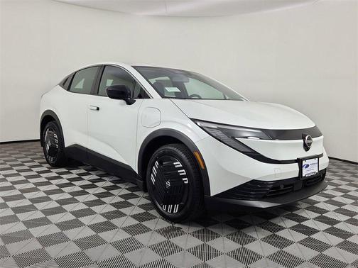 White 2026 Nissan Leaf S+