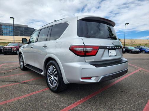 Brilliant Silver Metallic 2024 Nissan Armada SL 4WD