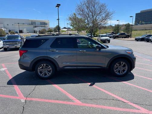 Carbonized Gray Metallic 2023 Ford Explorer XLT