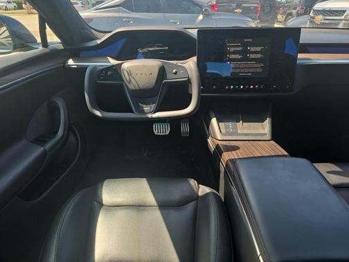 Midnight Silver Metallic 2021 Tesla Model S Plaid