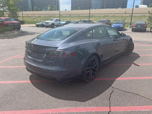 Midnight Silver Metallic 2021 Tesla Model S Plaid