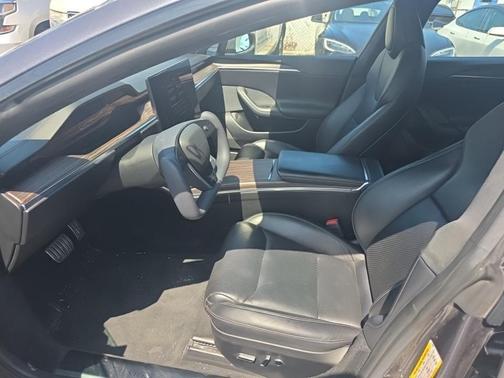 Midnight Silver Metallic 2021 Tesla Model S Plaid