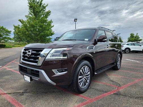 Mocha Almond Pearl 2022 Nissan Armada SL 4WD