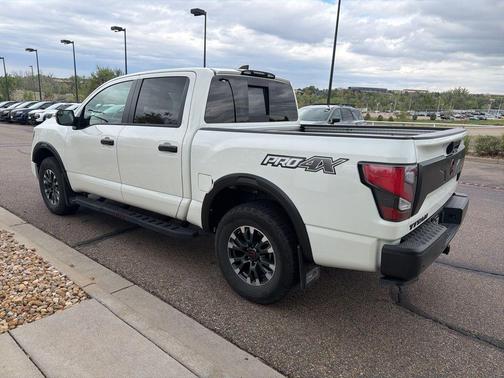 Glacier White 2024 Nissan Titan PRO-4X