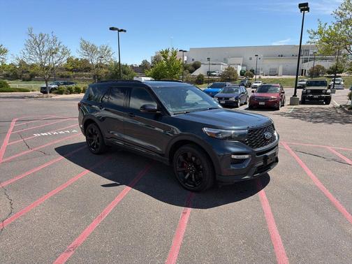 Stone Blue Metallic 2023 Ford Explorer ST