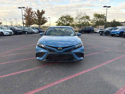Cavalry Blue 2024 Toyota Camry SE