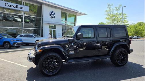 Black Clearcoat 2023 Jeep Wrangler 4xe Sahara