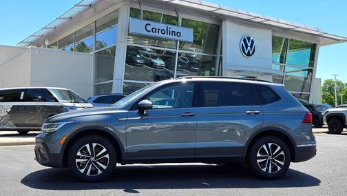 Platinum Gray Metallic 2024 Volkswagen Tiguan 2.0T S 4MOTION