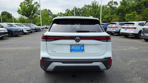 pure white 2026 Volkswagen Tiguan 2.0T S