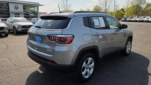 Billet Silver Metallic Clearcoat 2020 Jeep Compass Latitude